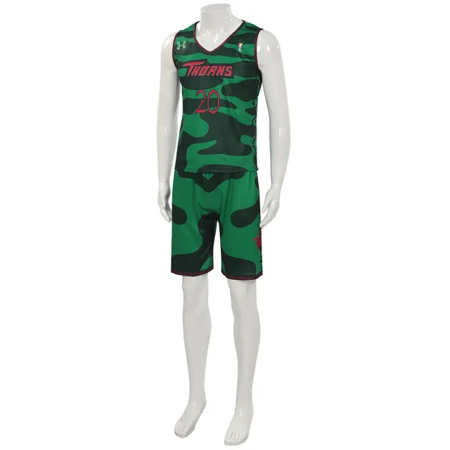Goat Will Vine City Thorn Team Cosplay-Trikot-Set Detail 8