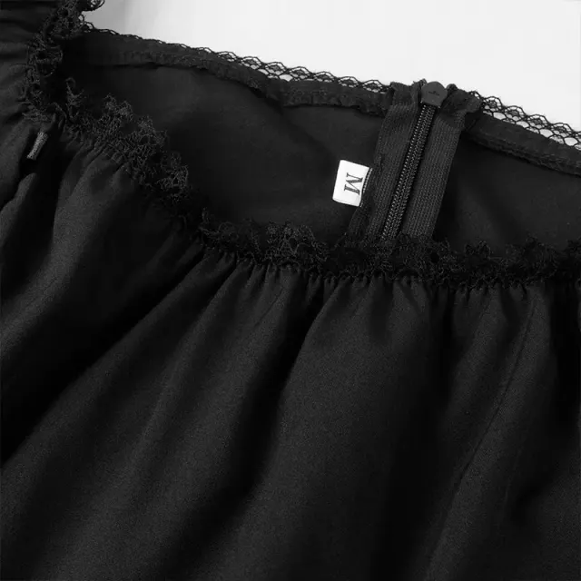Gothic Maid Dress for Halloween Renaissance Cosplay detail 8