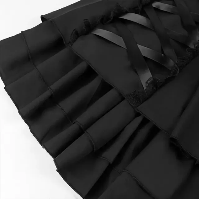 Gothic Maid Dress for Halloween Renaissance Cosplay detail 11