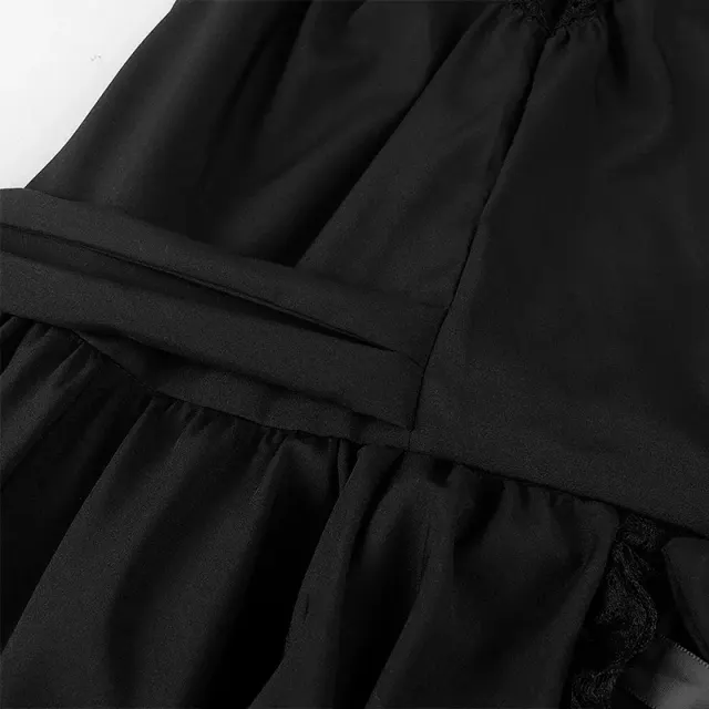 Gothic Maid Dress for Halloween Renaissance Cosplay detail 13