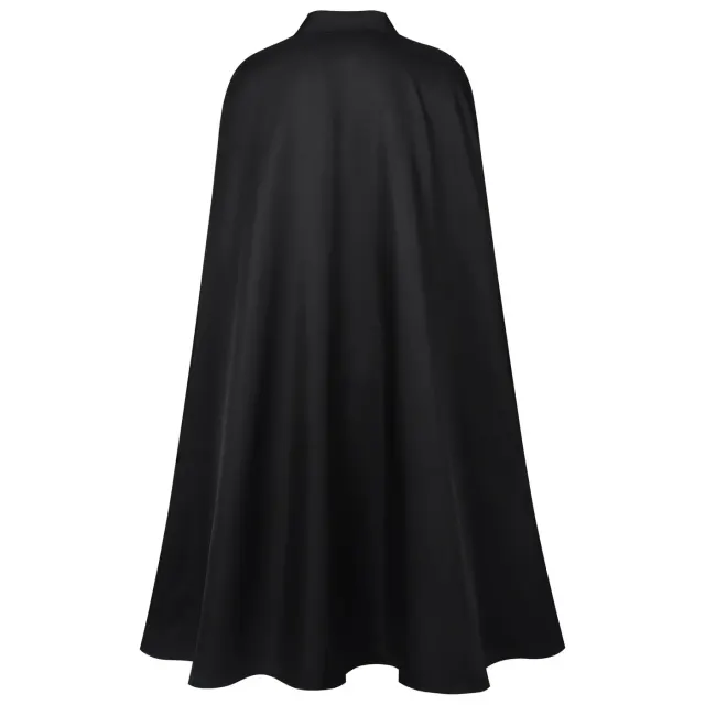 Gothic Medieval Long Lapel Cape Halloween Wizard Cosplay Cloak detail 9