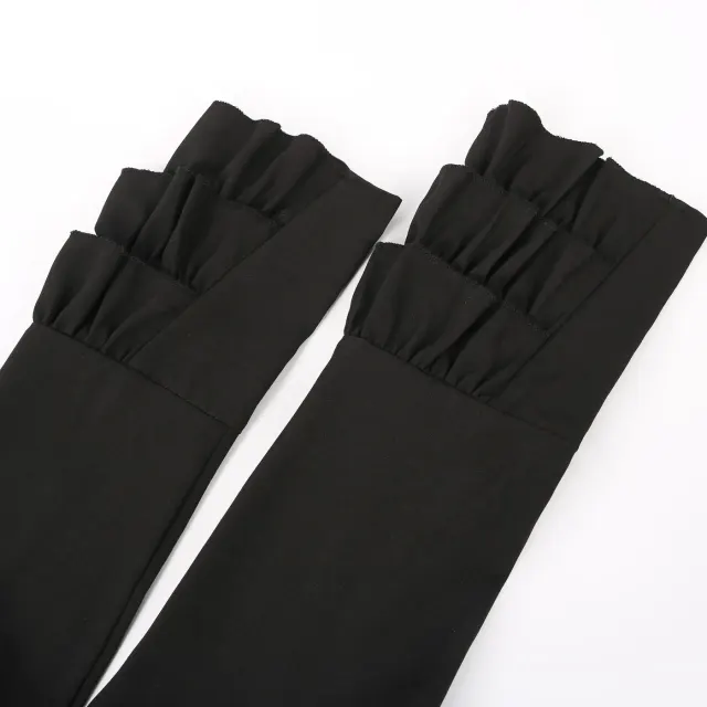 Gothic Renaissance Court Long Dress for Halloween Cosplay detail 6