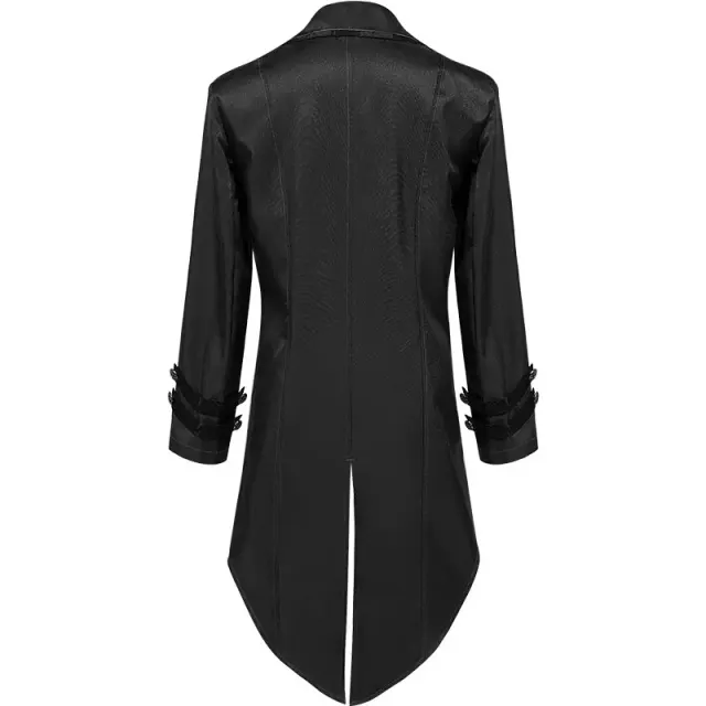 Gothic Tailcoat Cosplay Suit for Halloween Vampire Costume detail 8