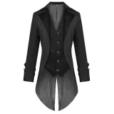 Gothic Tailcoat - Black
