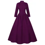 Robe gothique victorienne - Violet