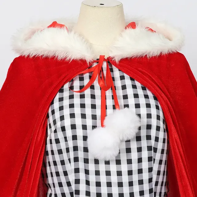 Grinch-Inspired Cindy Cosplay Costume for Christmas Stage detail 4