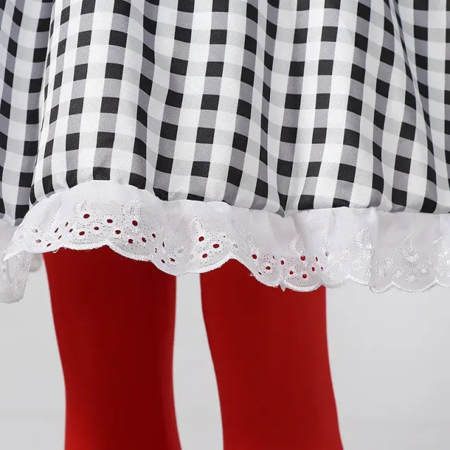 Grinch-Inspired Cindy Cosplay Costume for Christmas Stage detail 6