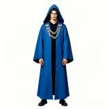 Chain Priest Robe - Blue