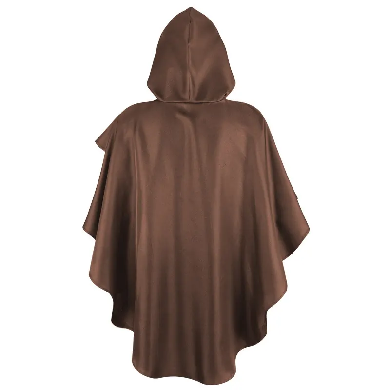 Halloween Grim Reaper Cape Medieval Cosplay Robe for Men detail 13