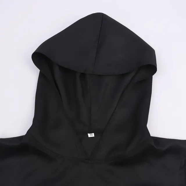 Halloween Grim Reaper Hooded Dark Robe Cosplay Costume detail 5