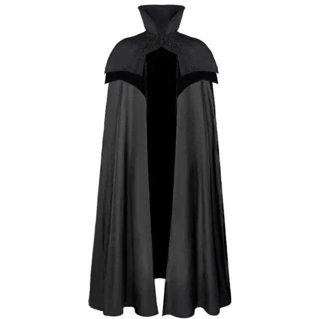 Halloween-Kapuzenrobe Cosplay-Kostüm, mittelalterlicher Fantasy-Umhang Detail 6
