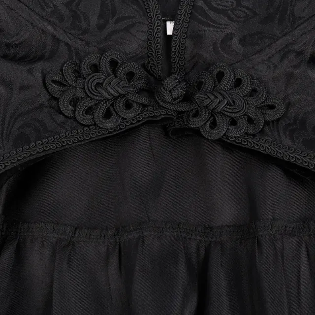 Halloween-Kapuzenrobe Cosplay-Kostüm, mittelalterlicher Fantasy-Umhang Detail 12
