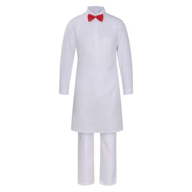 Halloween Ice Cream Shop Clerk Cosplay Costume Set detail 2