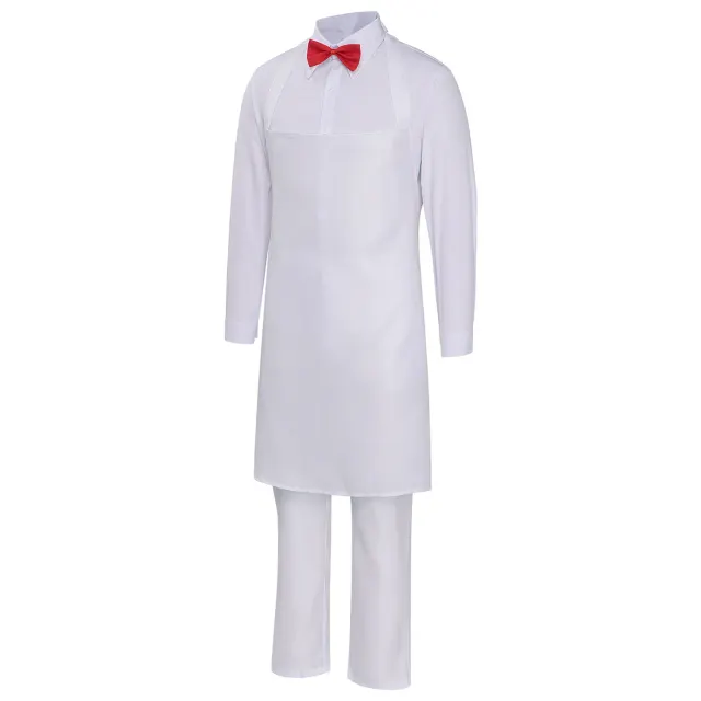 Halloween Ice Cream Shop Clerk Cosplay Costume Set detail 3