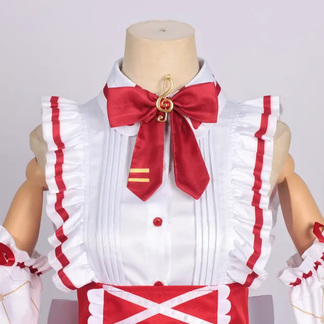 Women's Halloween Lolita Cake Dress Strawberry Stage Cosplay detail 5