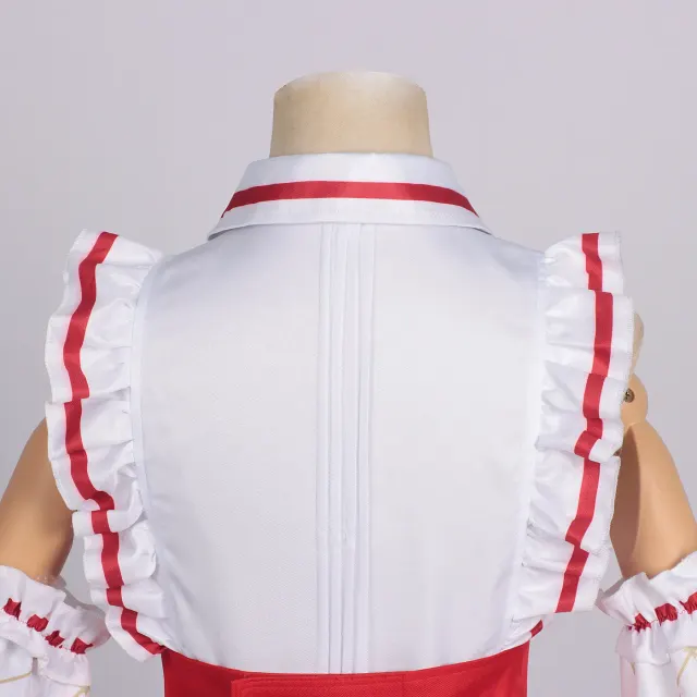 Women's Halloween Lolita Cake Dress Strawberry Stage Cosplay detail 12