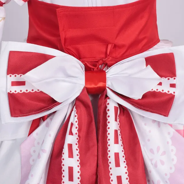 Women's Halloween Lolita Cake Dress Strawberry Stage Cosplay detail 13