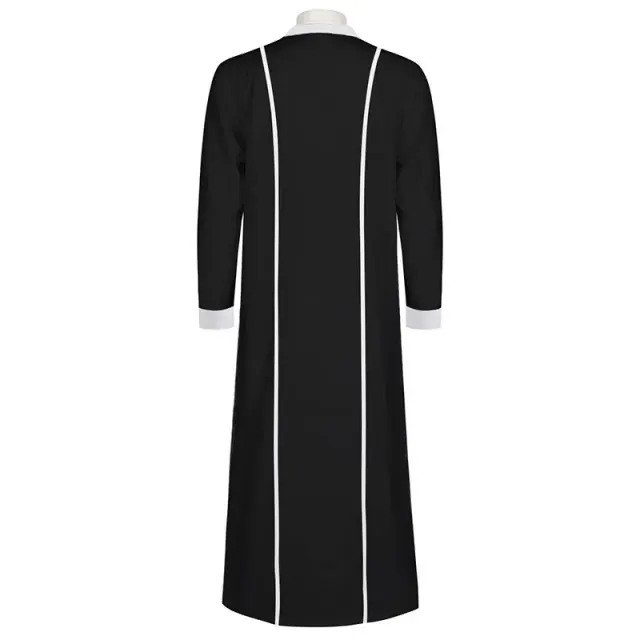 Halloween Medieval Cross Robe Cosplay Stage Costume detail 4