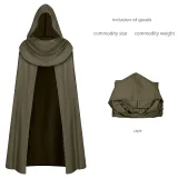 Hooded Cloak - Green