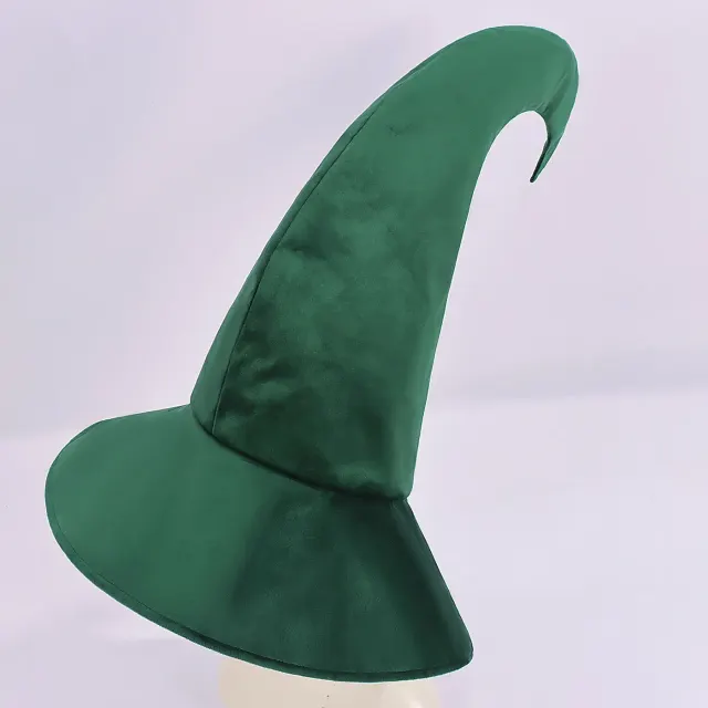 Halloween Medieval Hooded Velvet Robe Wizard Cosplay Costume detail 11