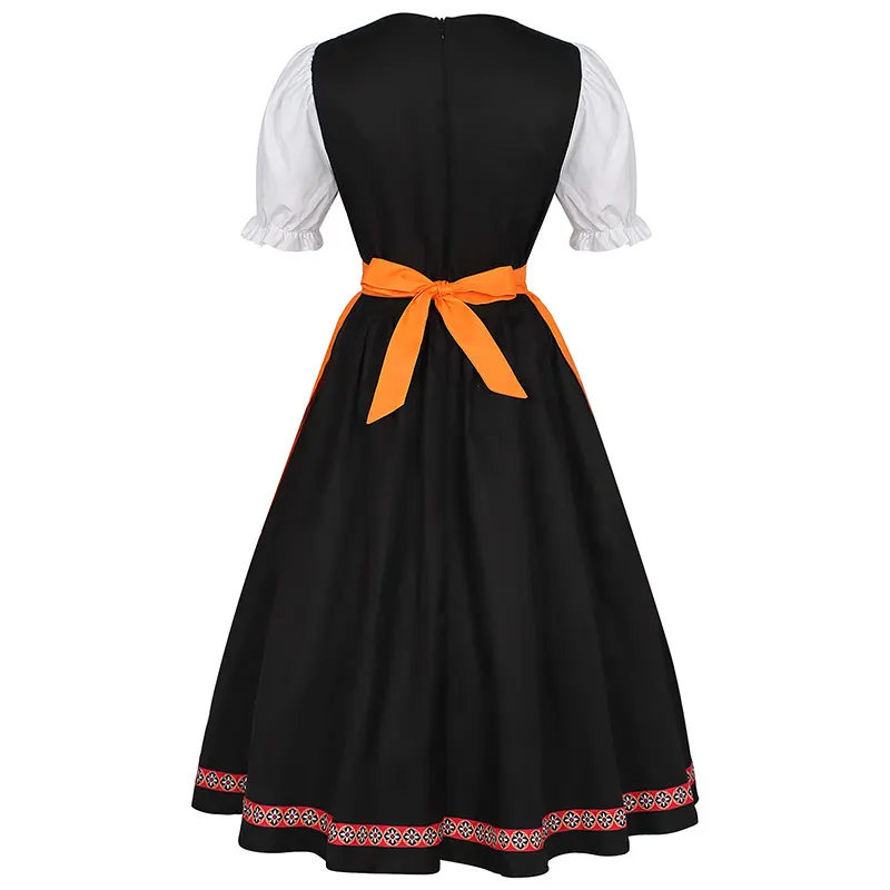Halloween Oktoberfest Embroidered Beer Dress Cosplay Costume detail 16