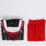 Halloween-Bierkleid - Rot
