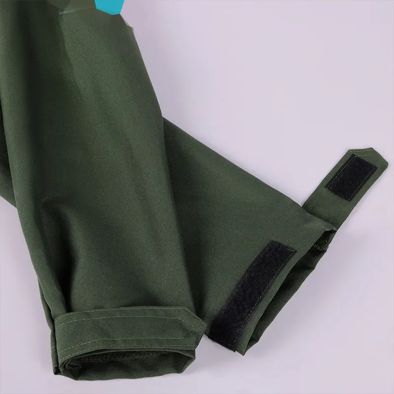 Halloween Pilot Jumpsuit Costume with Belt for Cosplay and Parties detail 6
