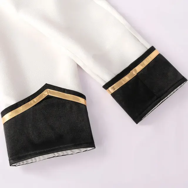 Halloween Punk Tailcoat Medieval Cosplay Stage Costume detail 8