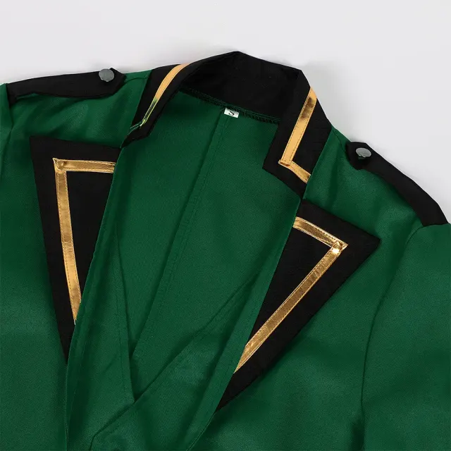 Halloween Punk Tailcoat Medieval Cosplay Stage Costume detail 19