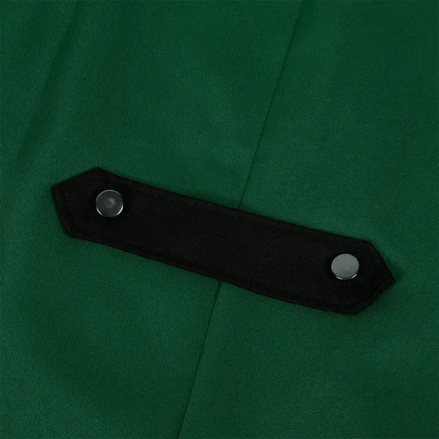 Halloween Punk Tailcoat Medieval Cosplay Stage Costume detail 23