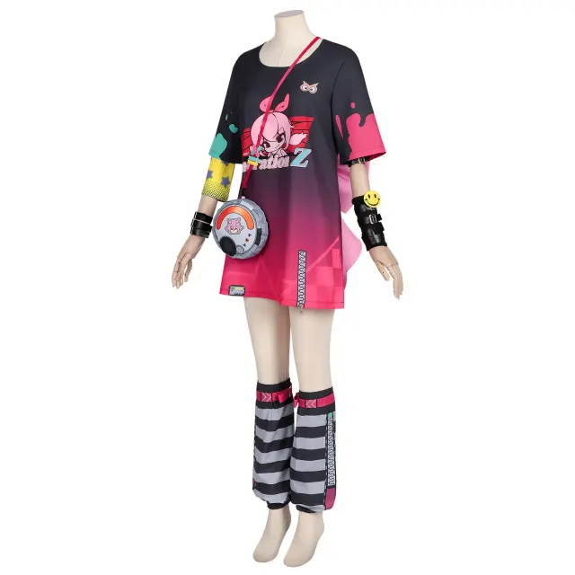 Hania Mint Cosplay Costume for Women Game Roleplay Outfit detail 2