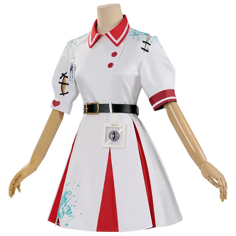 Horror Night Mute Girl Stella & Nurse Heather Cosplay Set detail 15