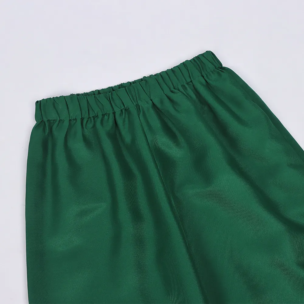 Irish St. Patrick's Day Clover Tailcoat Stage Costume for Men detail 7