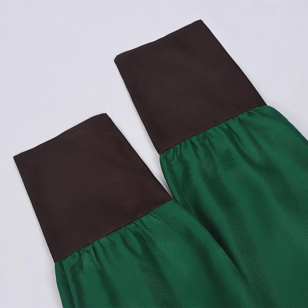 Irish St. Patrick's Day Clover Tailcoat Stage Costume for Men detail 8