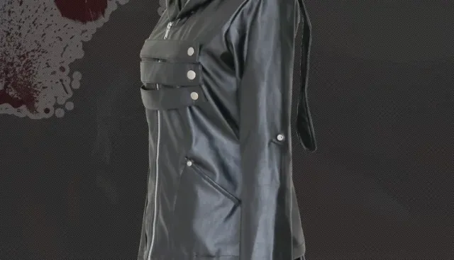 Japanese Anime Ghoul Touka Cosplay Costume Set for Women detail 5