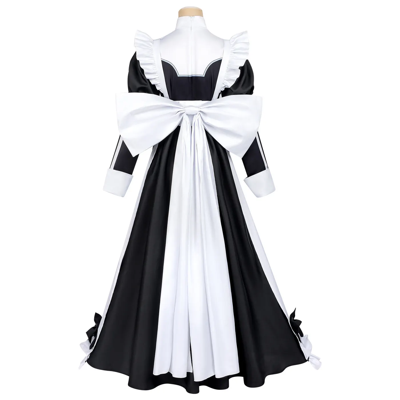 Japanese Ghost Maid Cosplay Lolita Long Dress detail 3