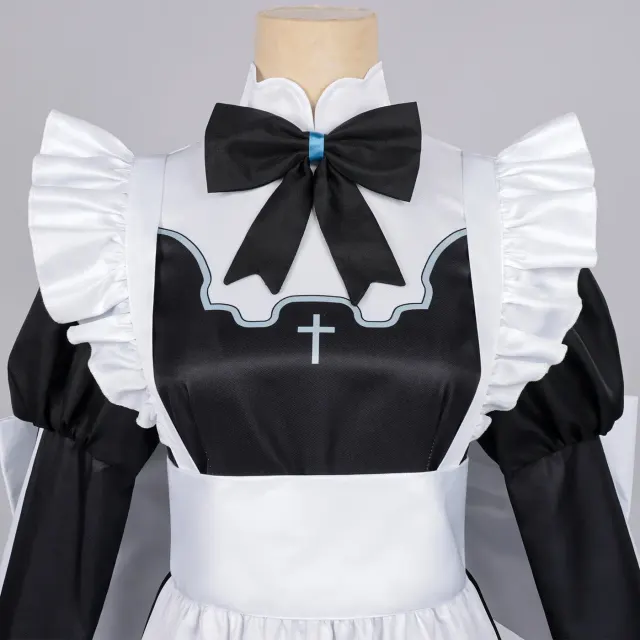 detalle de Vestido largo cosplay Lolita de doncella fantasma japonesa 4
