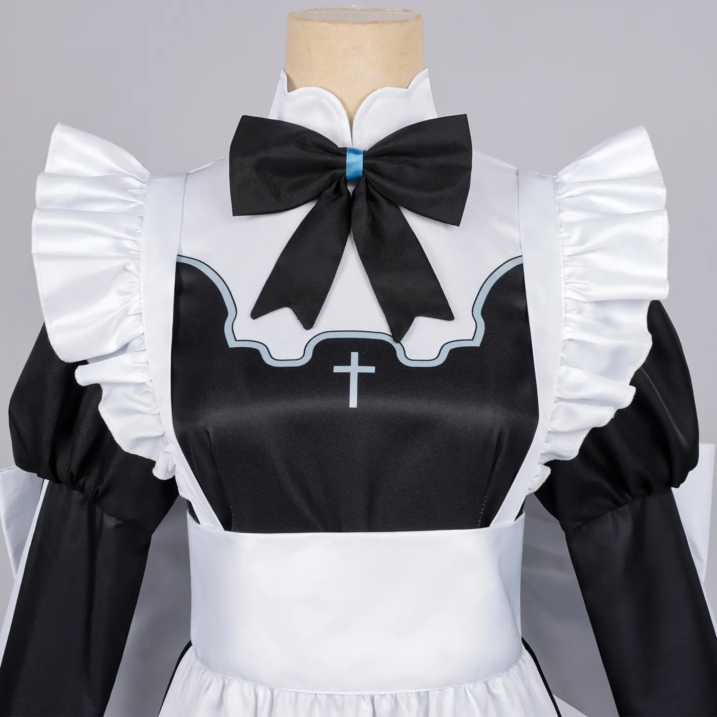 Japanese Ghost Maid Cosplay Lolita Long Dress detail 4