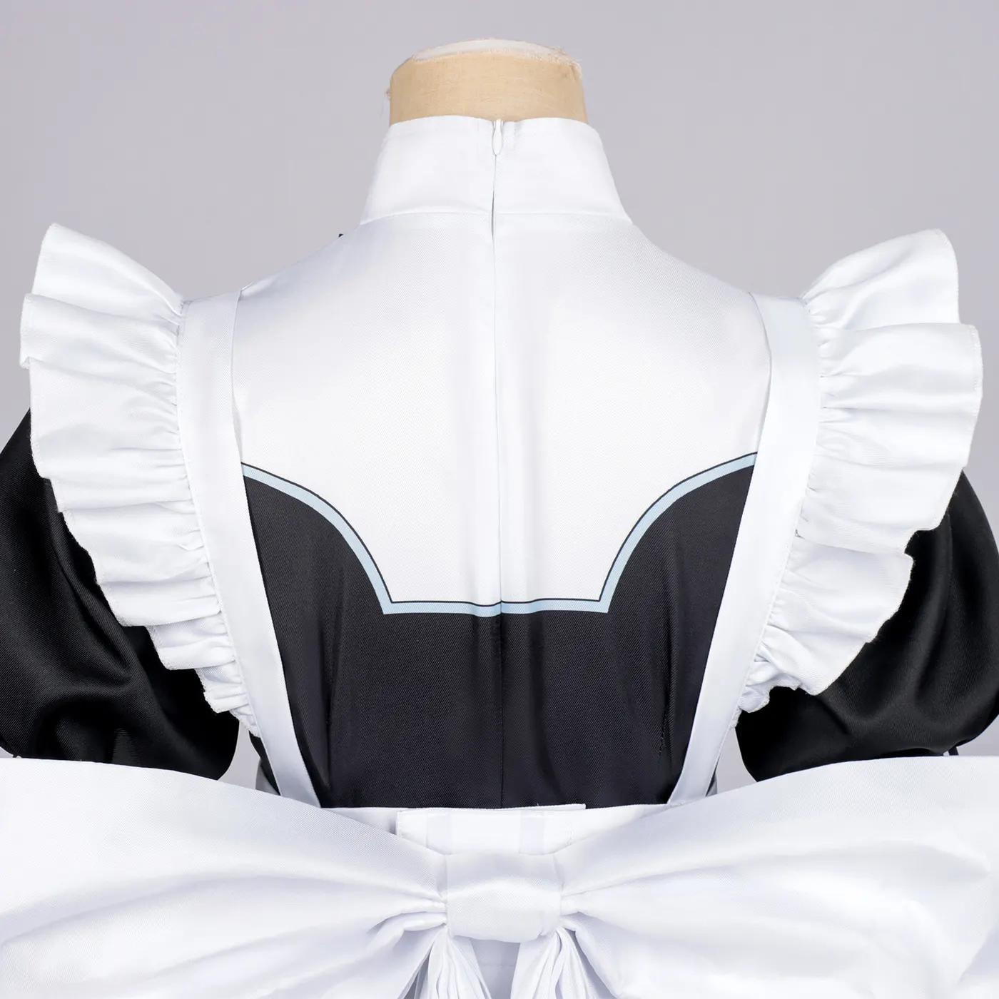 Japanese Ghost Maid Cosplay Lolita Long Dress detail 6