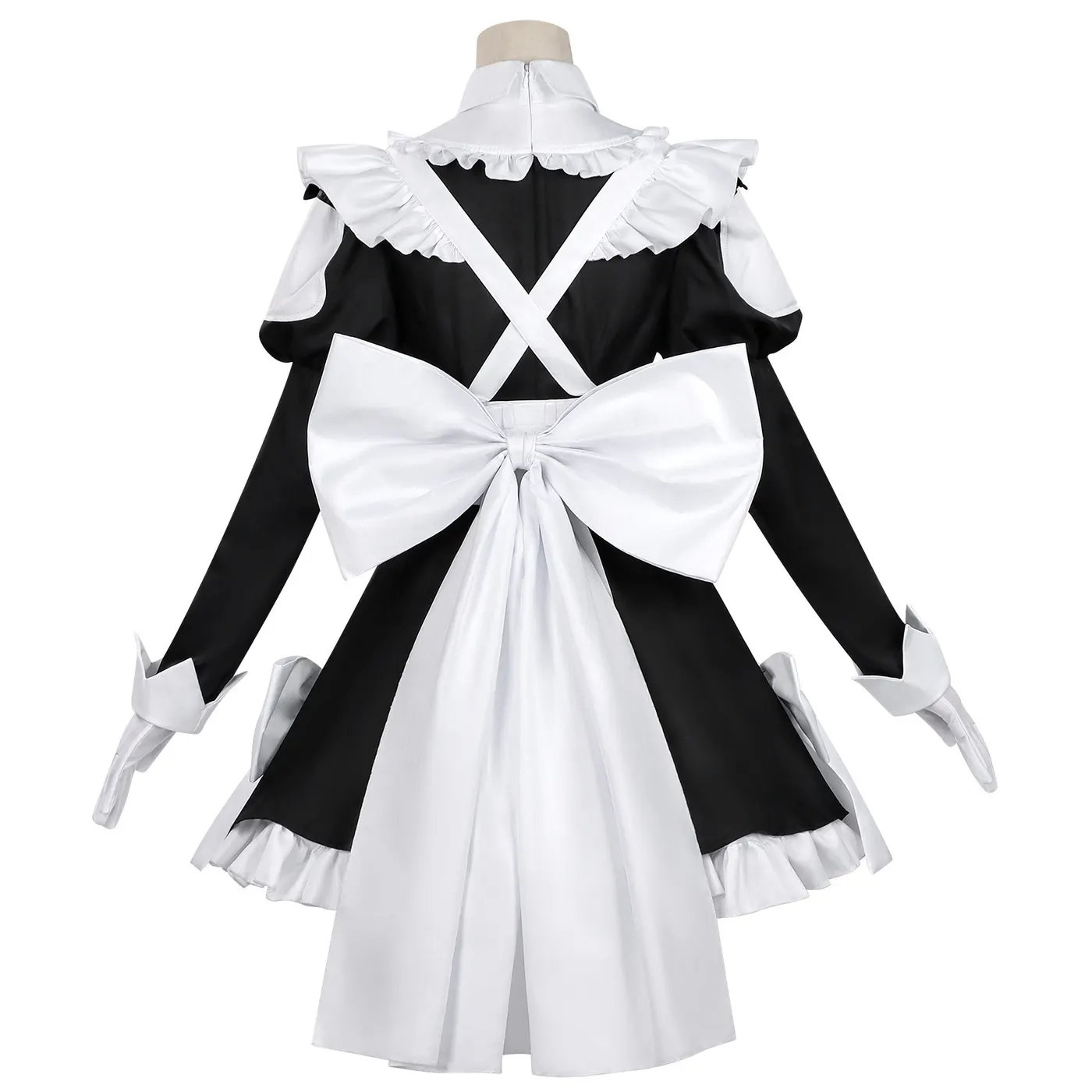 Japanese Ghost Maid Cosplay Lolita Long Dress detail 16