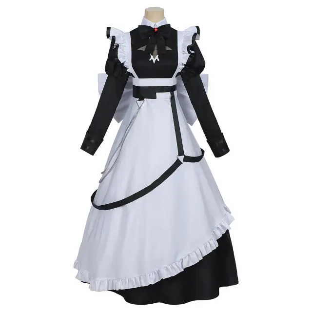 detalle de Vestido largo cosplay Lolita de doncella fantasma japonesa 17
