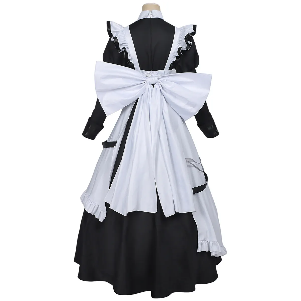 Japanese Ghost Maid Cosplay Lolita Long Dress detail 19