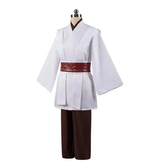Jedi-Style Hooded Cosplay Cape for Kids and Adults detail 3