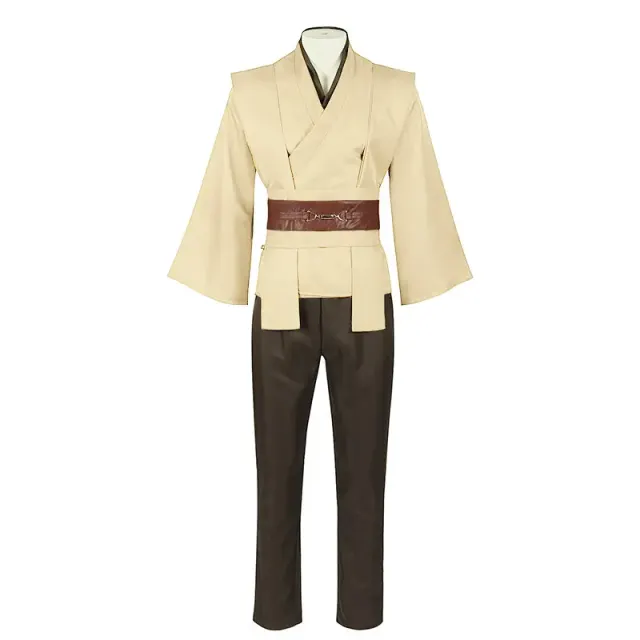 Jedi-Style Hooded Cosplay Cape for Kids and Adults detail 9