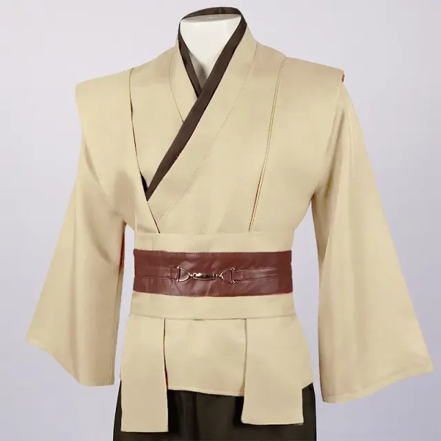 Jedi-Style Hooded Cosplay Cape for Kids and Adults detail 11