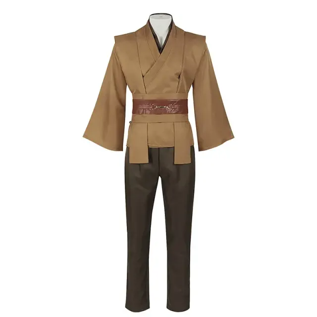 Jedi-Style Hooded Cosplay Cape for Kids and Adults detail 15