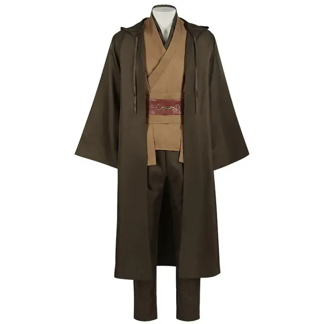 Jedi-Style Hooded Cosplay Cape for Kids and Adults detail 16