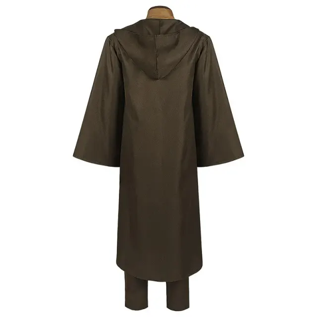 Jedi-Style Hooded Cosplay Cape for Kids and Adults detail 17