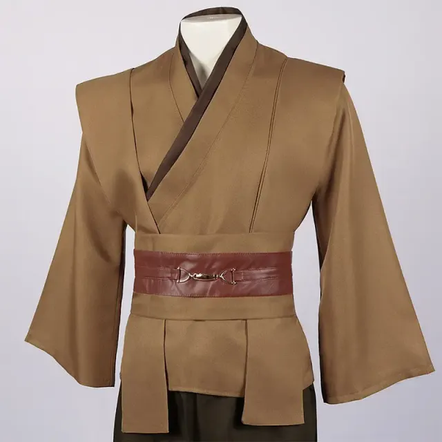 Jedi-Style Hooded Cosplay Cape for Kids and Adults detail 18