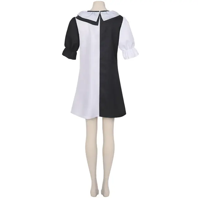 Costume cosplay robe à fleurs Harley Quinn Joker 2 pour Halloween détail 14